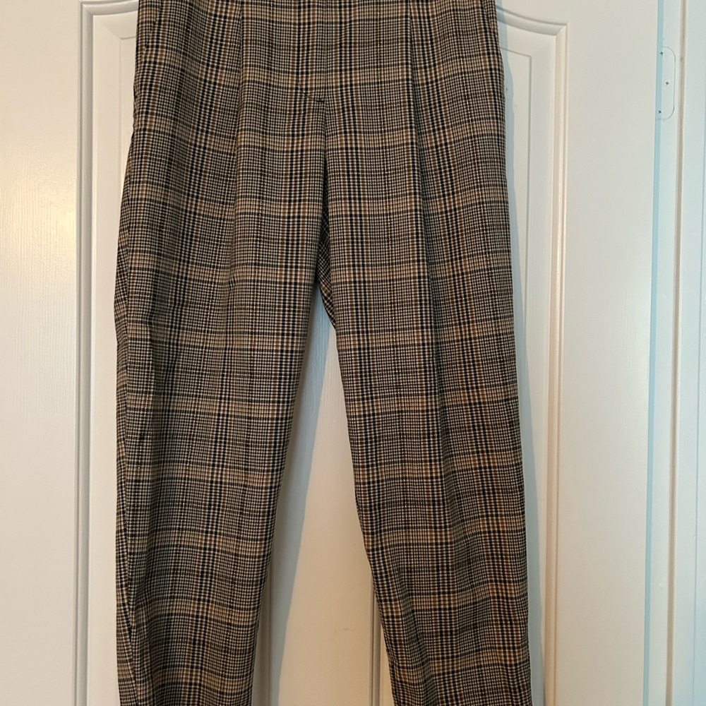 Women’s Plaid Pull-on Pants (petite)